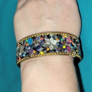 Costume Jewelries, mix of bracelets, charm bracelets